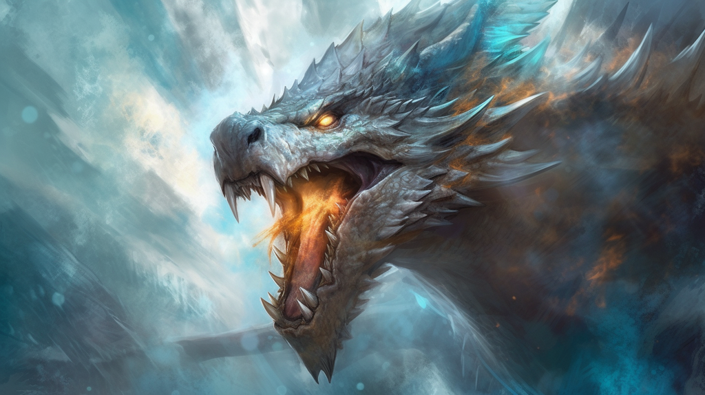 dragon roaring